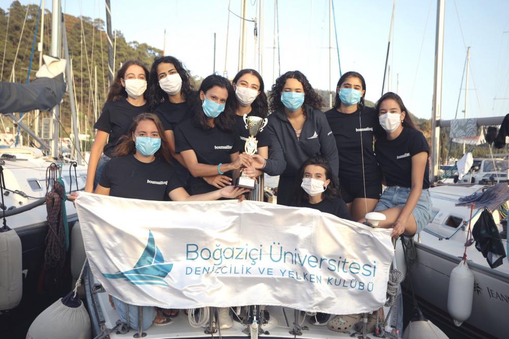 Boğaziçi Üniversitesi Yelken Takımı Campus Cup'tan ödüllerle döndü