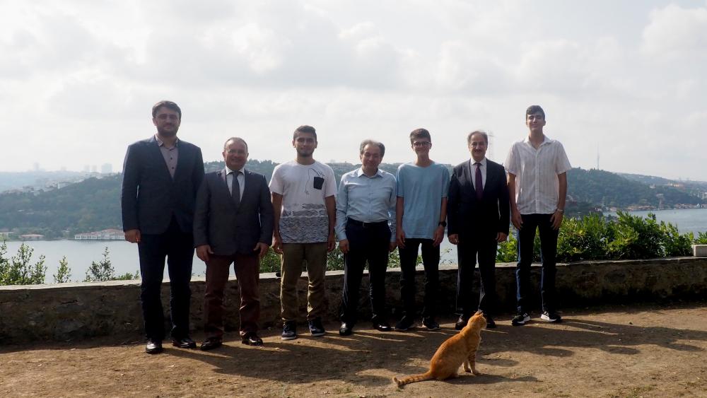 Türkiye Derecesi Yapan Boğaziçili Öğrenciler Rektör Prof. Dr. İnci İle Buluştu