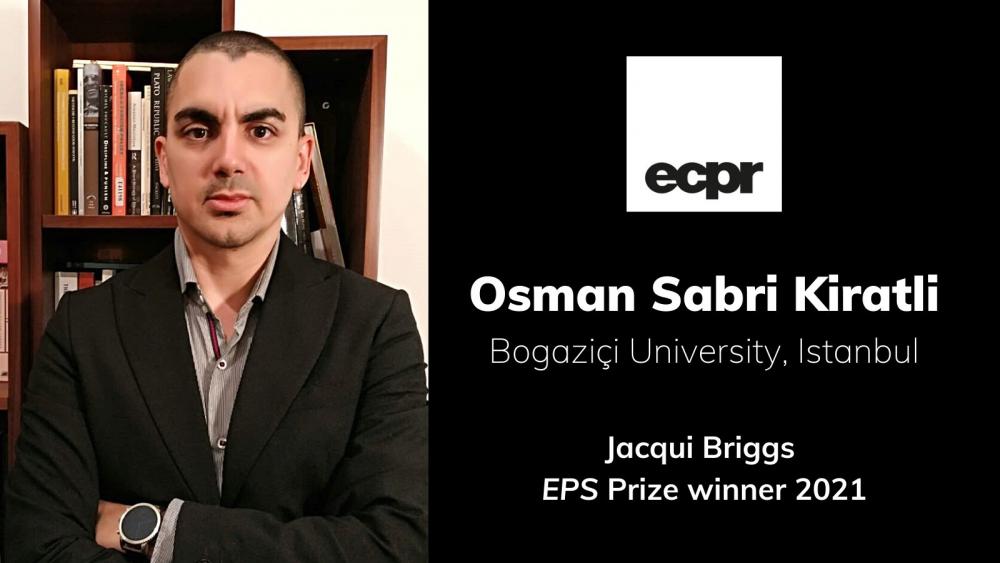Doç. Dr. Osman Sabri Kıratlı Jacqui Briggs EPS Ödülü'ne layık görüldü