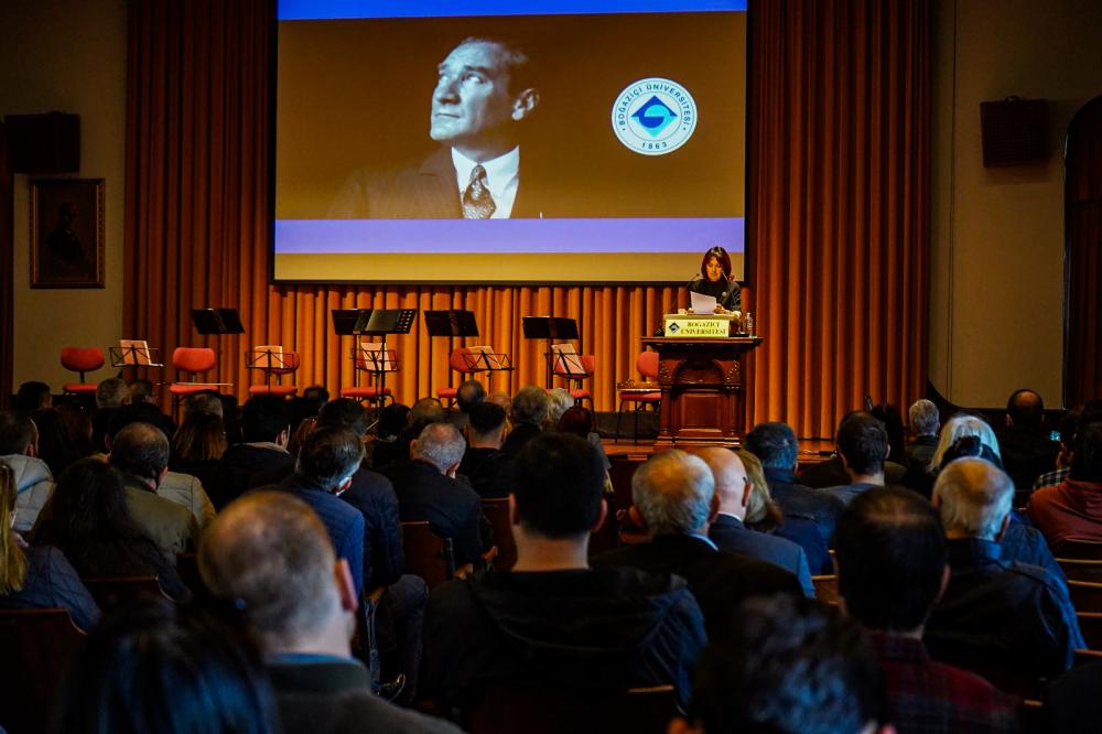 Ulu Önder Atatürk'ün Vefatının 84. yıl Dönümü Boğaziçi Üniversitesinde Anıldı