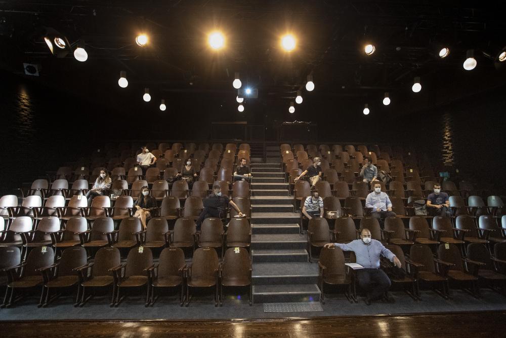 Boğaziçi'nde 3 ay sonra ilk yüz yüze ders yapıldı