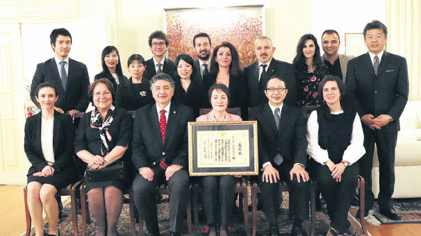 Mariko Erdoğan'a Japonya Başkonsolosluk Ödülü