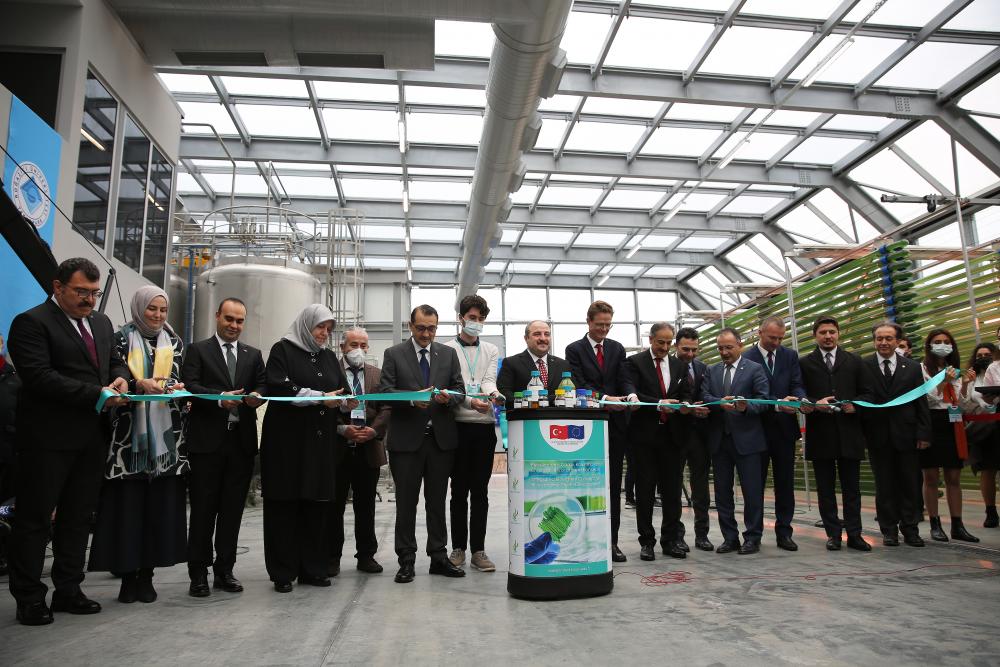 Boğaziçi Üniversitesi'nde Avrupa'nın ilk karbon negatif biyorafinerisi açıldı