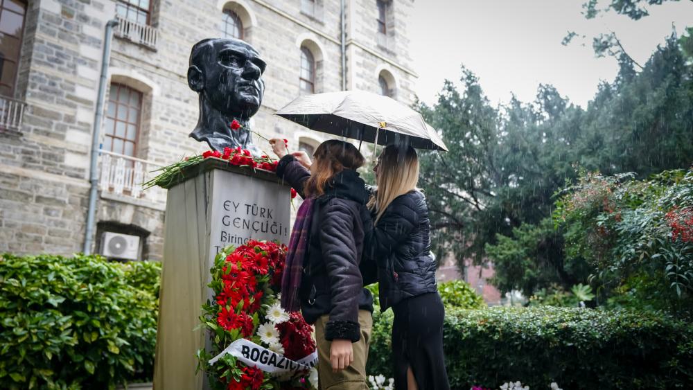 Cumhuriyetimizin Kurucusu Mustafa Kemal Atatürk Boğaziçi Üniversitesi'nde Anıldı