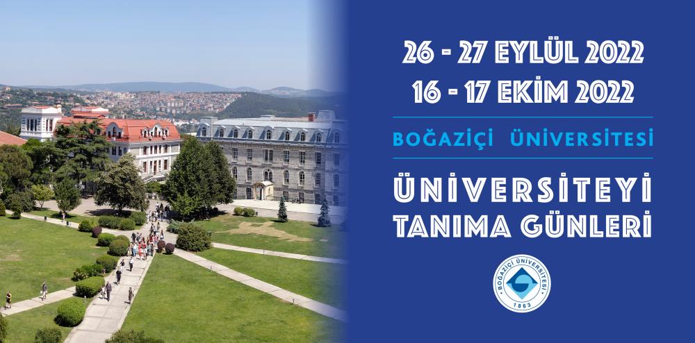 Üniversiteyi Tanıma Günleri 26 Eylül'de Başlıyor