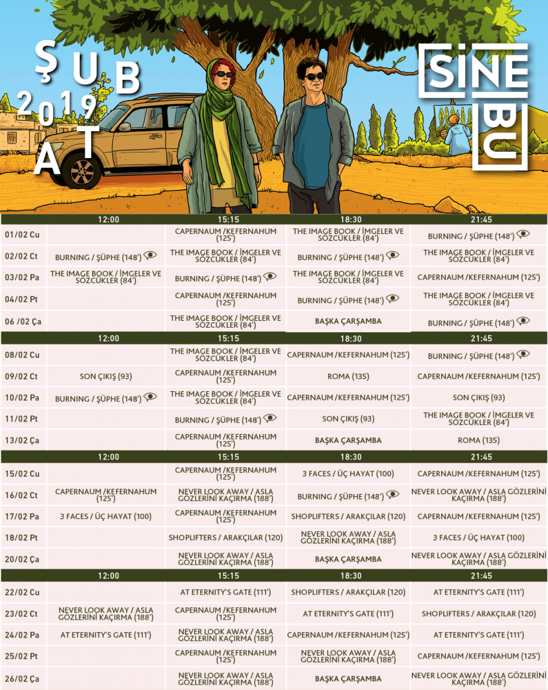 Şubat SineBU'ya yeni yapımlarla geldi