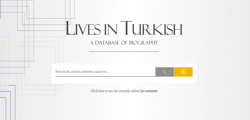 Lives in Turkish veri tabanına Kanada'dan saygın ödül