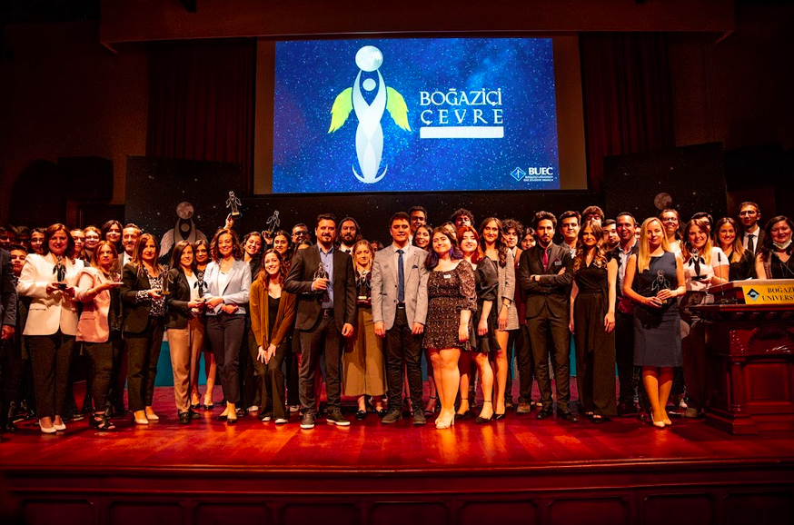 Yılın en çevrecileri ödüllerini Boğaziçi'nde aldı