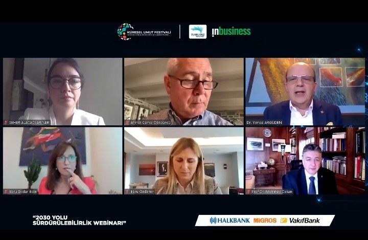 Küresel Umut Festivali'ne konuk olan Prof. Dr. Mehmed Özkan: ‘'Sürdürülebilir kalkınma için üniversite-sanayi işbirliği kritik önemde''