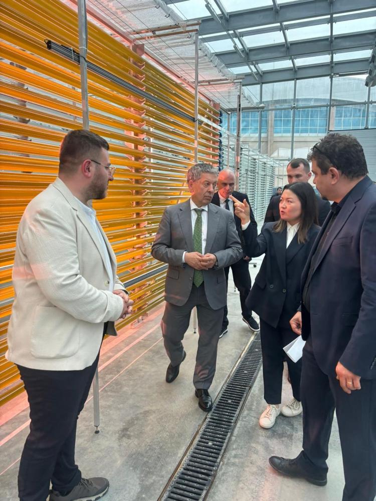 Enerji şirketinden AlgBU Mikroyosun Teknolojileri Merkezi'ne Ziyaret