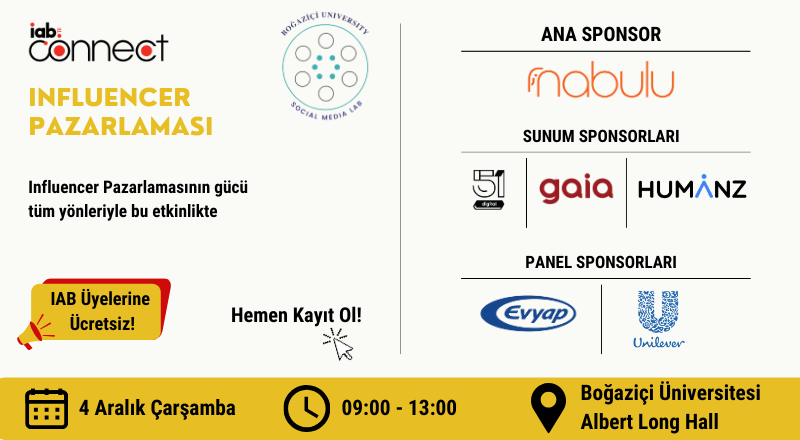 IAB Connect: Influencer Pazarlaması