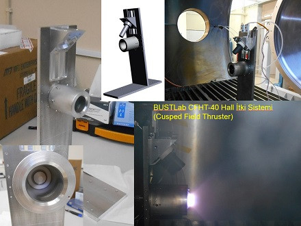 Prototype Cusped Field Hall Thruster