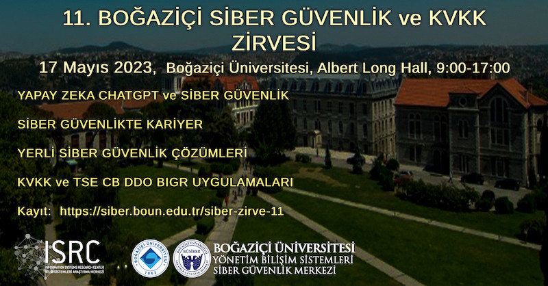 11. Boğaziçi Siber Güvenlik ve KVKK Zirvesi