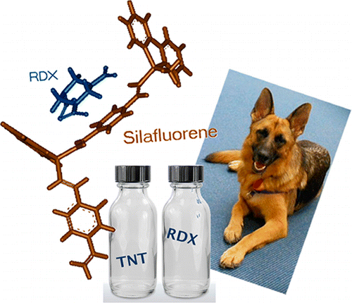 Detection of Nitroaromatic Explosives Based on Fluorescence Quenching of Silafluorene- and Silole-Containing Polymers: A Time-Dependent Density Functional Theory Study