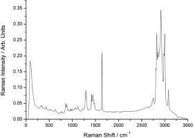 Influence of a methyl substituent on the Raman spectrum of but-3-enyl methyl ether