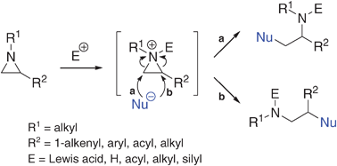 Regioselectivity in the Ring Opening of Non-Activated Aziridines