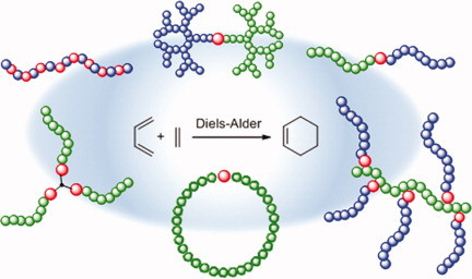 Discrete macromolecular constructs via the Diels–Alder “Click” reaction