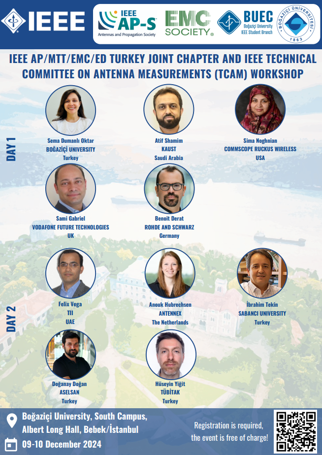 IEEE AP/MTT/EMC/ED Turkey Joint Chapter and IEEE Technical Committee on Antenna Measurements (TCAM) Workshop