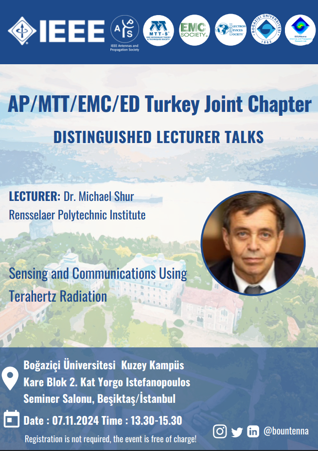 DISTINGUISHED LECTURER TALKS/ISTANBUL, DR. MICHAEL SHUR
