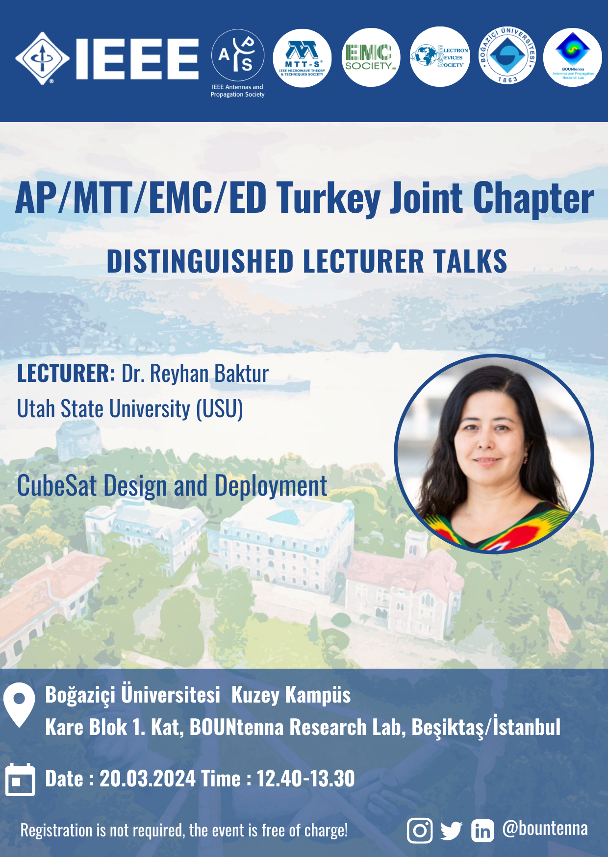 DISTINGUISHED LECTURER TALKS/ISTANBUL, DR. REYHAN BAKTUR