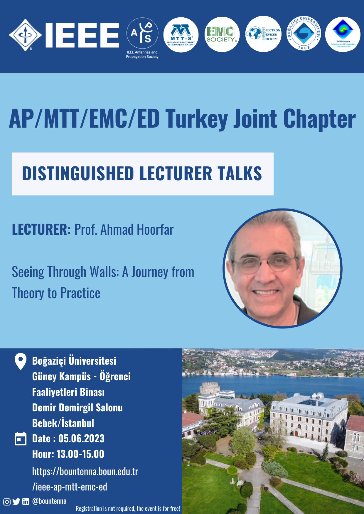 DISTINGUISHED LECTURER TALKS/ISTANBUL, PROF. AHMAD HOORFAR