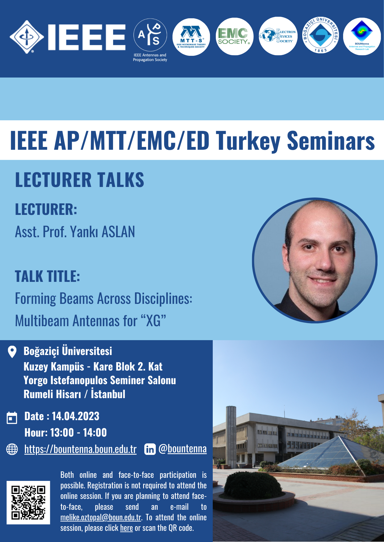 LECTURER TALKS/ISTANBUL, ASST. PROF. YANKI ASLAN