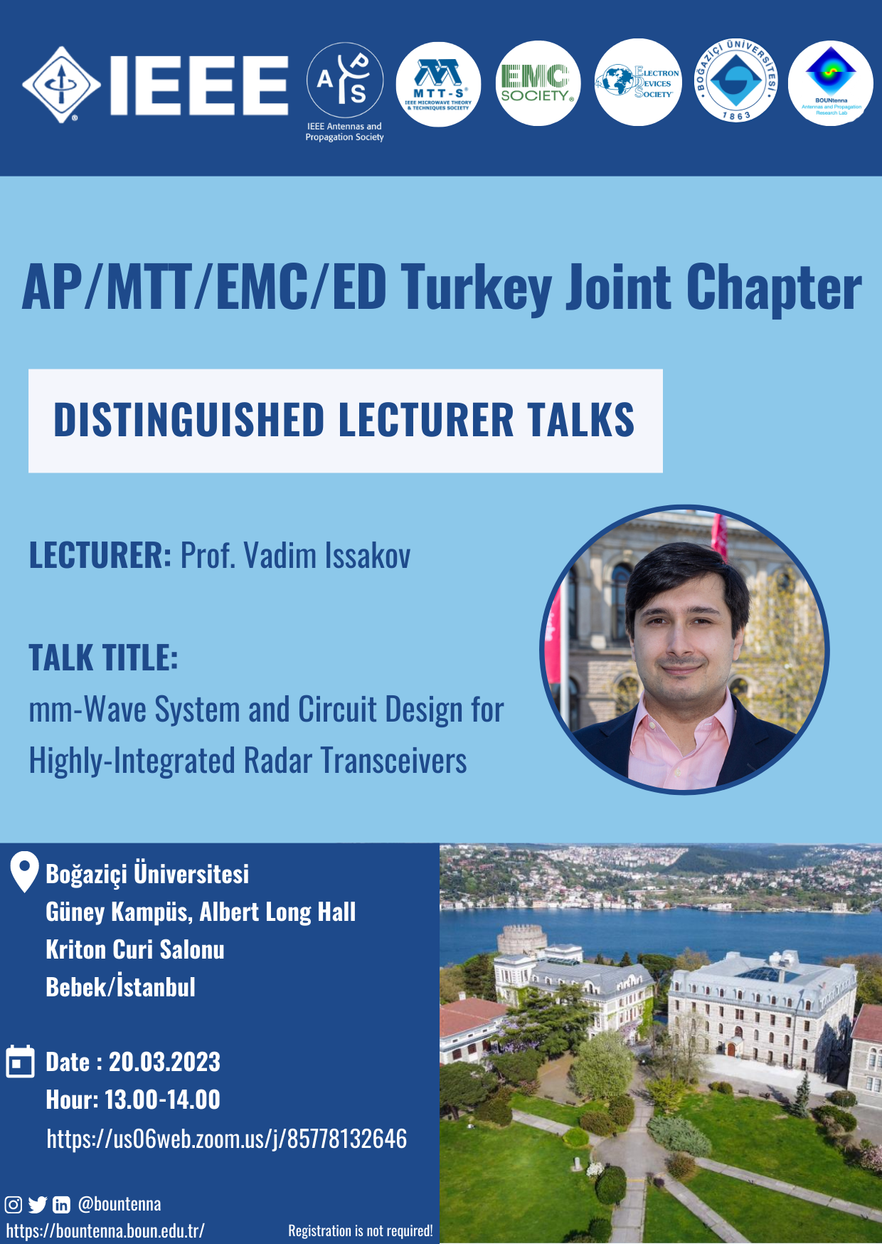 DISTINGUISHED LECTURER TALKS/ISTANBUL, PROF. VADIM ISSAKOV