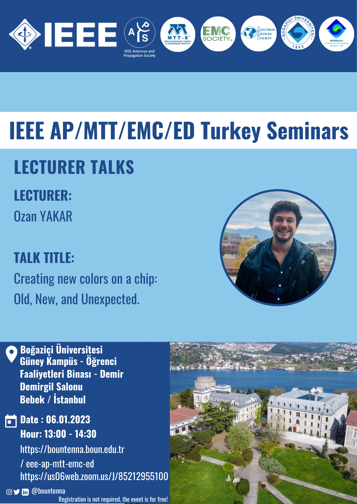 LECTURER TALKS/ISTANBUL, OZAN YAKAR