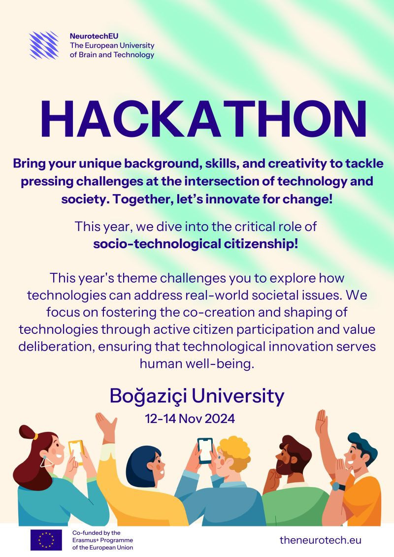 "Sosyo-Teknolojik Vatandaşlık" temalı NeurotechEU Hackathon İstanbul'da gerçekleşti