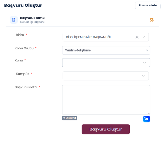 Destek, Güncelleme ve Şikayet ( Diğer İşlemler )