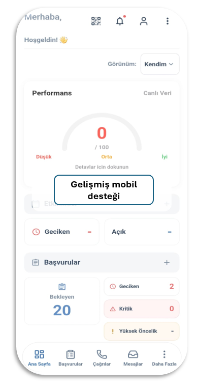 Web ve Mobil ( Diğer İşlemler )