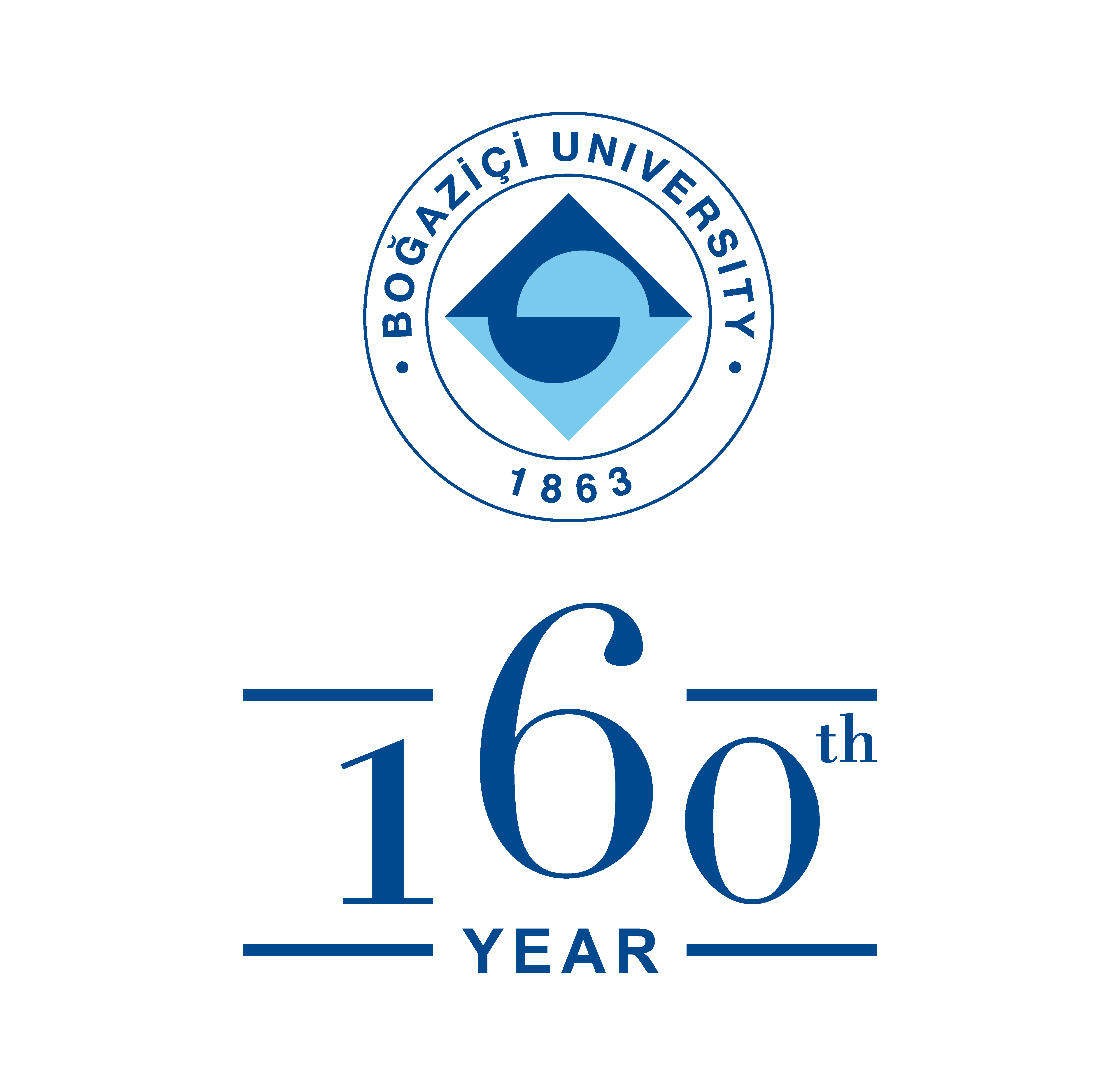 Boğaziçi University 160th Anniversary Logos