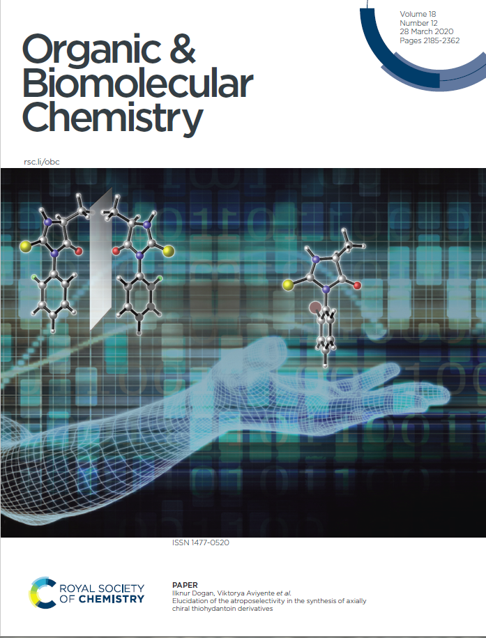 Elucidation of the atroposelectivity in the synthesis of axially chiral thiohydantoin derivatives