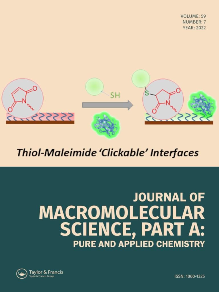 Functional polymeric coatings: thiol-maleimide ‘click' chemistry as a powerful surface functionalization tool