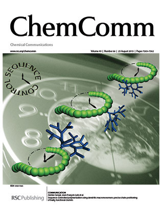 Sequence-controlled polymerization using dendritic macromonomers: precise chain-positioning of bulky functional clusters