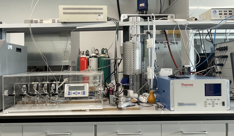 Dynamic CO Adsorption System