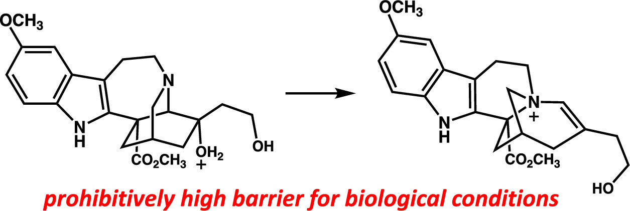 Theoretical Investigation of the Biogenetic Pathway for Formation of Antibacterial Indole Alkaloids from Voacanga africana