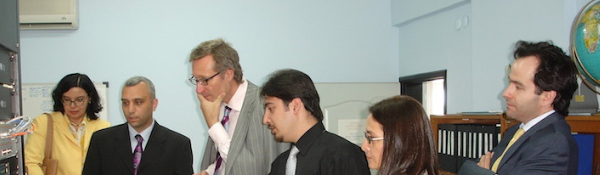 Tibor Tóth (Executive Secretary of the CTBTO) visited Turkish NDC ,2008