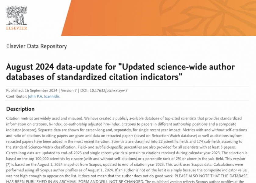 Can Yücesoy and Duygu Ege are in the Elsevier/Stanford University list of 2023 World's Top 2% Scientists & BME members got TÜRKPATENT ISIF'24 Awards