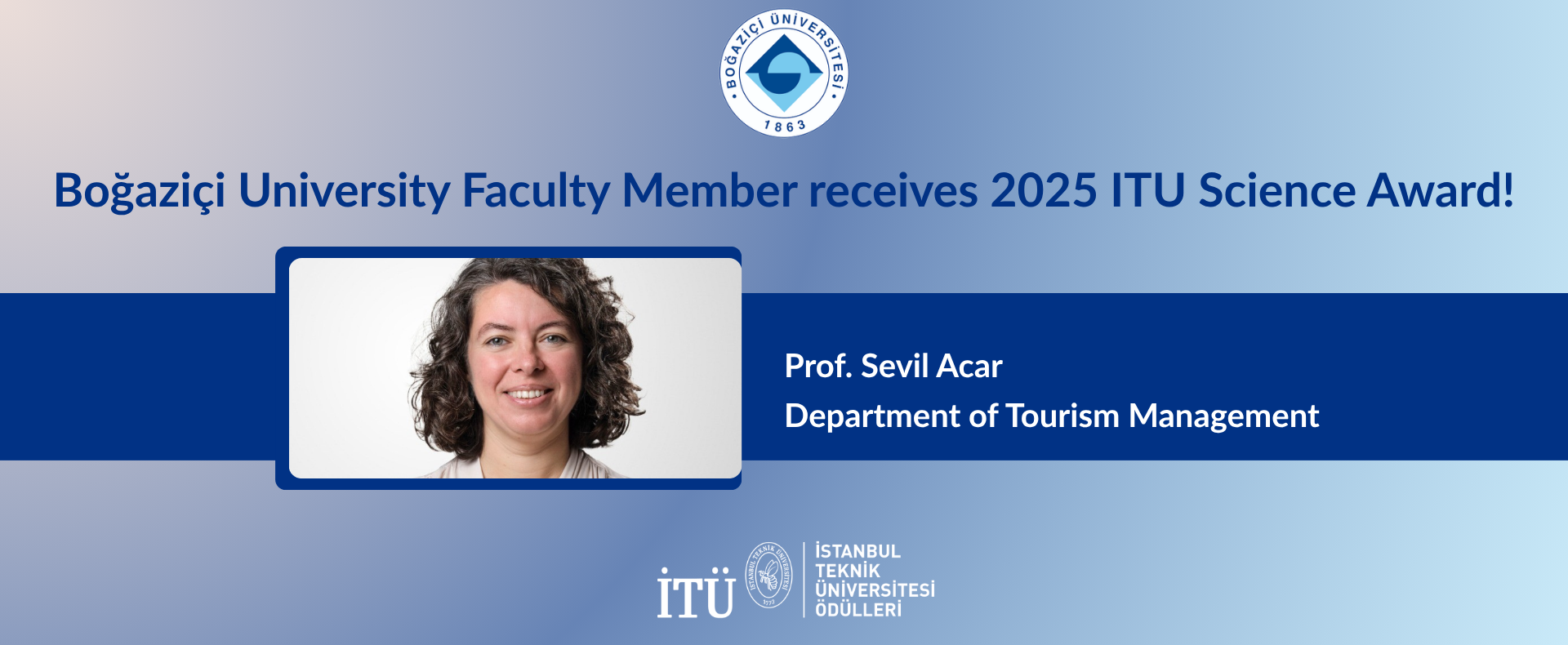 Prof. Sevil Acar Receives 2025 ITU Science Award!