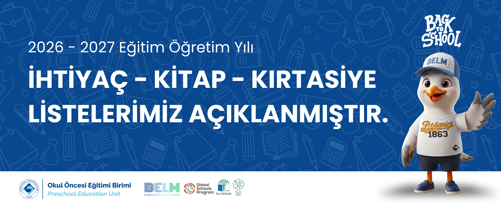 İhtiyaç - Kitap - Kırtasiye Listeleri Açıklandı