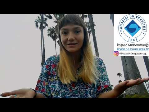 Boğaziçi İnşaat Mühendisliği 2019 mezunumuz Ayşe Tuğba Öztürk (Yüksek Lisans: UC Berkeley)