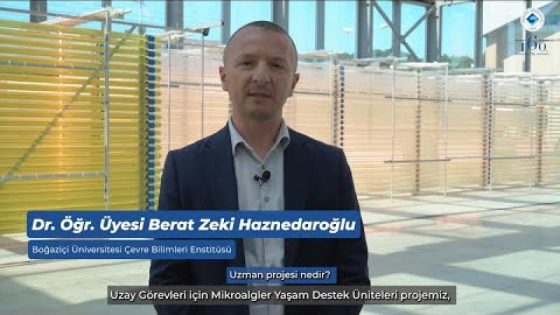 Boğaziçi'nin mikroalg çalışmaları uzaya taşınıyor.
