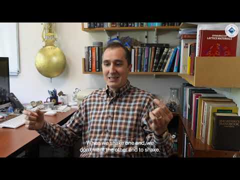 Deprem titreşimlerinin yapılara iletilmesini engelleyen proje