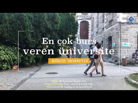 En çok burs veren üniversite: Boğaziçi Üniversitesi! #BoğaziçiBuzz