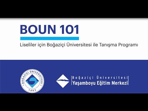 BOUN101: Boğaziçi'nden Liseliler için Dört Mevsim Üniversite!