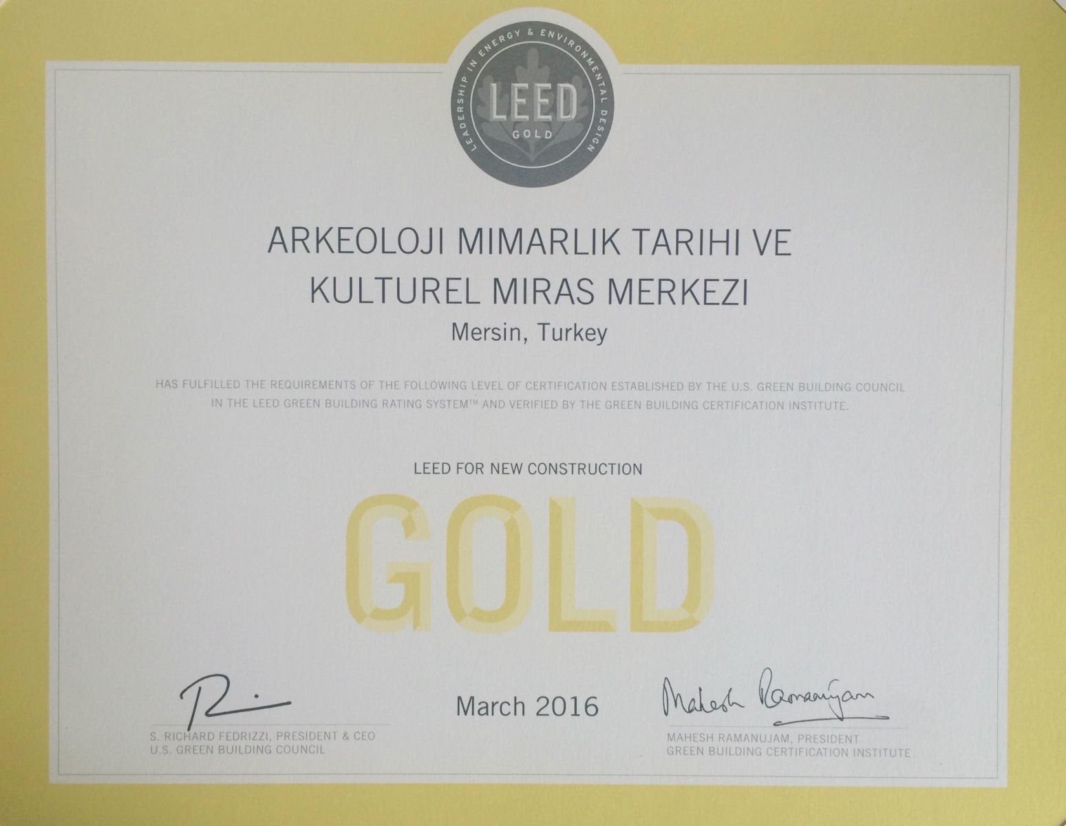 Leed Gold
