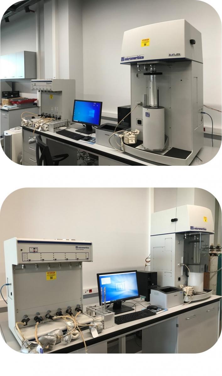 Micromeritics 3FLEX 3500 Analizörü